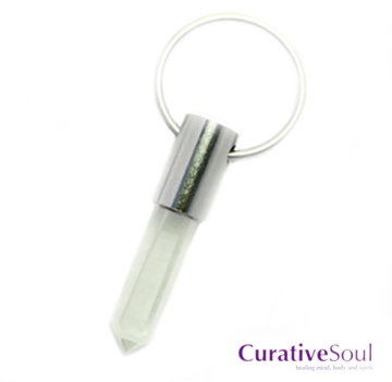 Quartz Crystal Keychain - Click Image to Close