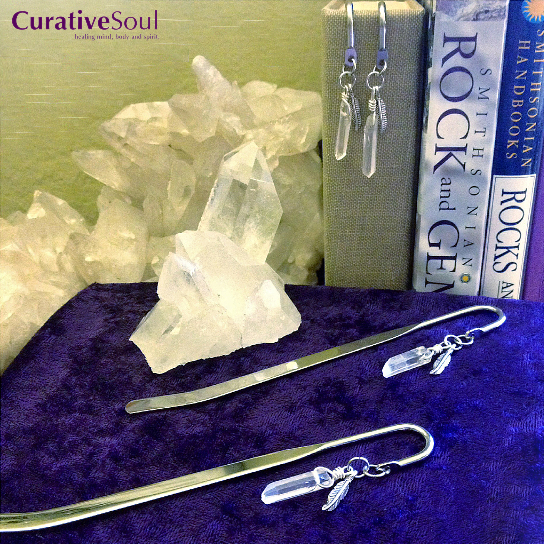 Quartz Crystal Bookmark